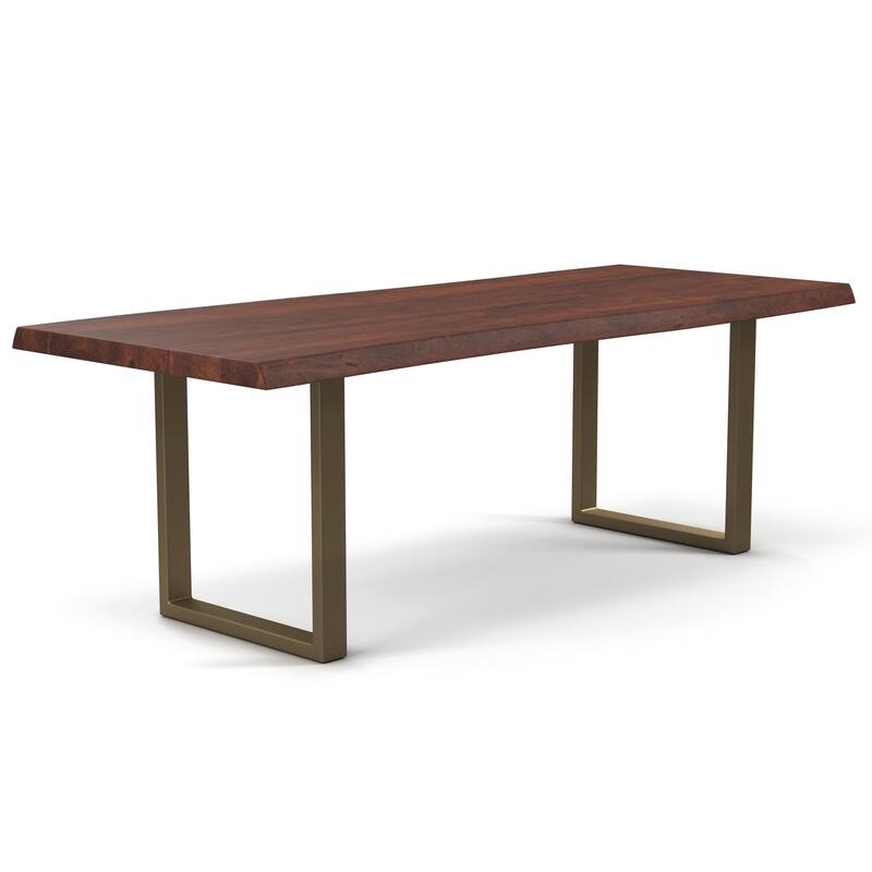 Urbia Brooks Solid Acacia Dining Table - U Base