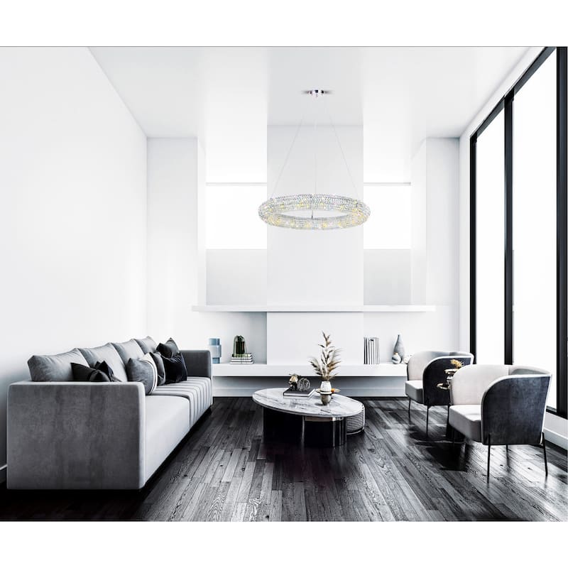 Veronique 12 Light Chrome Chandelier