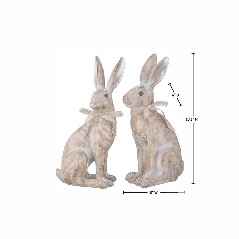 10.5" Resin Bunny
