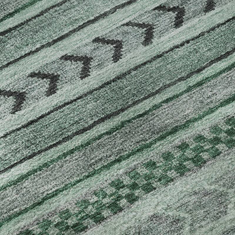 Premium Washable Super Soft Boho Stripes Mayfield Rug