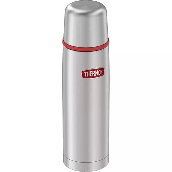 Thermos 25 oz. Insulated Stainless Steel Beverage Bottle Red Label