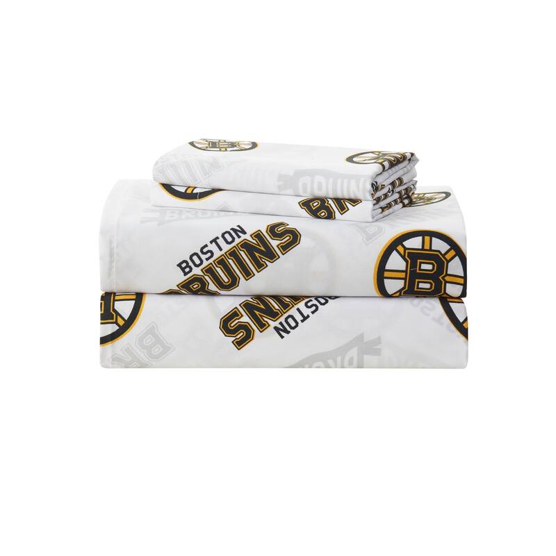 NHL Officially Licenced Boston Bruins Sheet Set