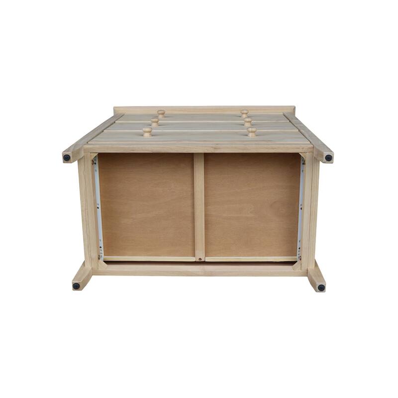 International Concepts Solid Wood Bedroom Dresser