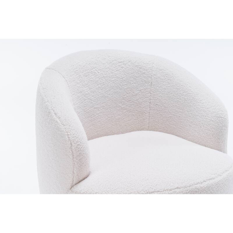 fabric swivel accent armchair barrel chair