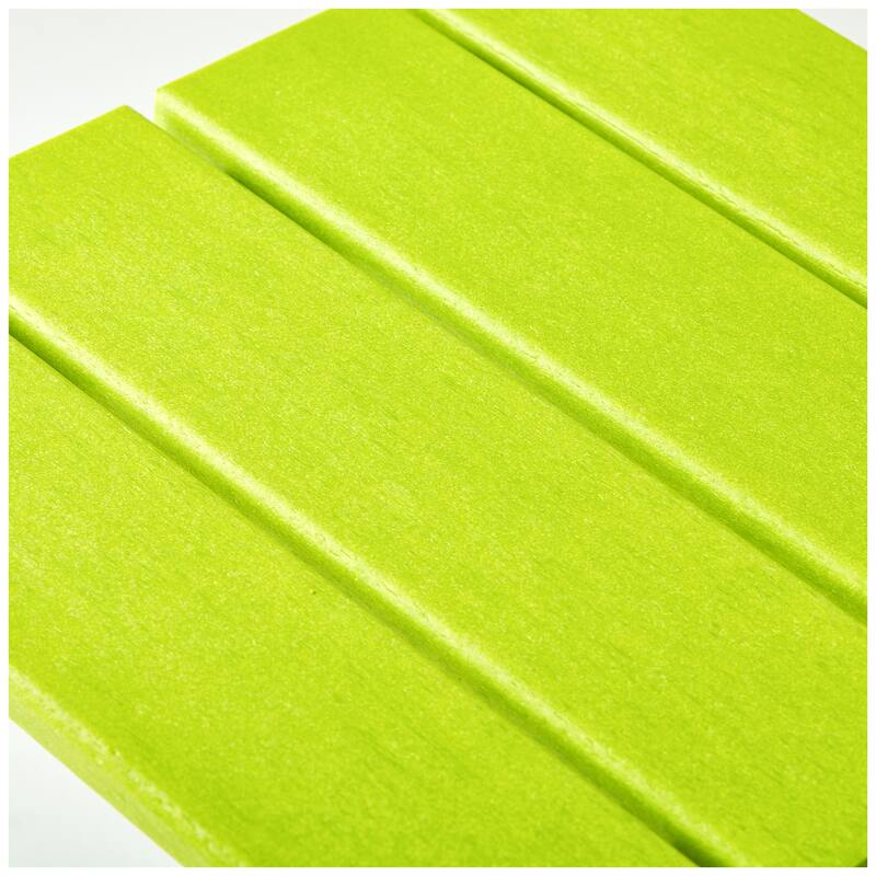 Aderson Outdoor Poly Adirondack Chair with Side Table 3-Piece Set