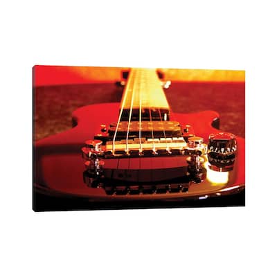 iCanvas "Electric Guitar" by Unknown Artist Canvas Print
