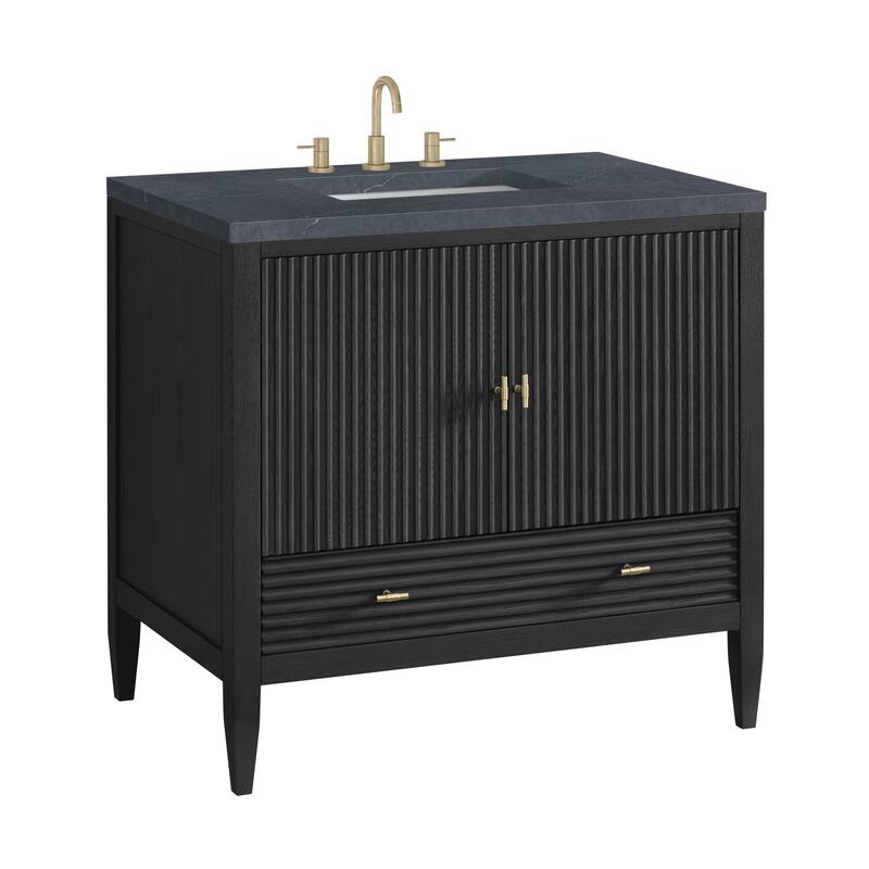James Martin Vanities 485-V36-3CSP Myrrin 36" Single Basin Wood Vanity