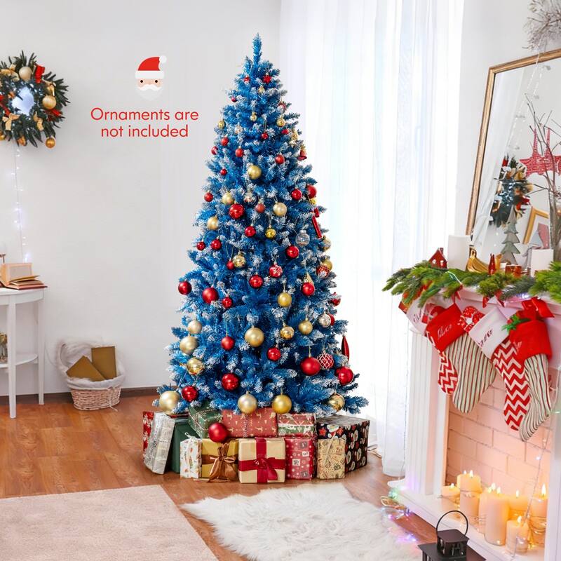 Costway 6/7/8/9 FT Artificial Christmas Tree, with 270/340/420/520 - See Details