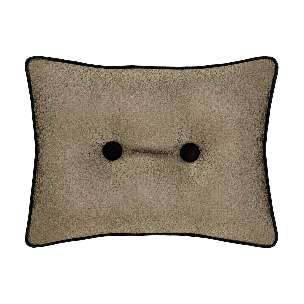 J. Queen New York La Boheme Onyx Boudoir Decorative Throw Pillow