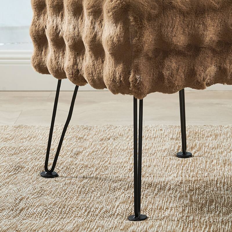 Bubble Textured Stool- 17x17x17"