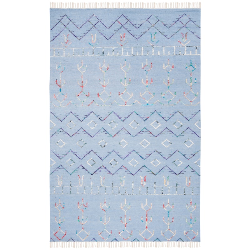 SAFAVIEH Hand-knotted Safari Sherrill Southwestern Tribal Wool Rug with - 5' x 8' - Multi