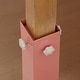 preview thumbnail 7 of 9, Suprima® Ultimate Height Bed Risers - Carbon Steel by DormCo