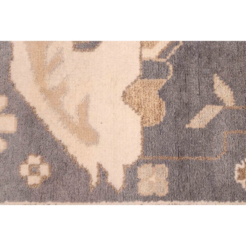 ECARPETGALLERY Hand-knotted Royal Oushak Charcoal Wool Rug - 10'0 x 14'1