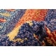 preview thumbnail 7 of 7, ECARPETGALLERY Hand-knotted Pak Finest Marrakesh Blue Wool Rug - 5'0 x 7'11