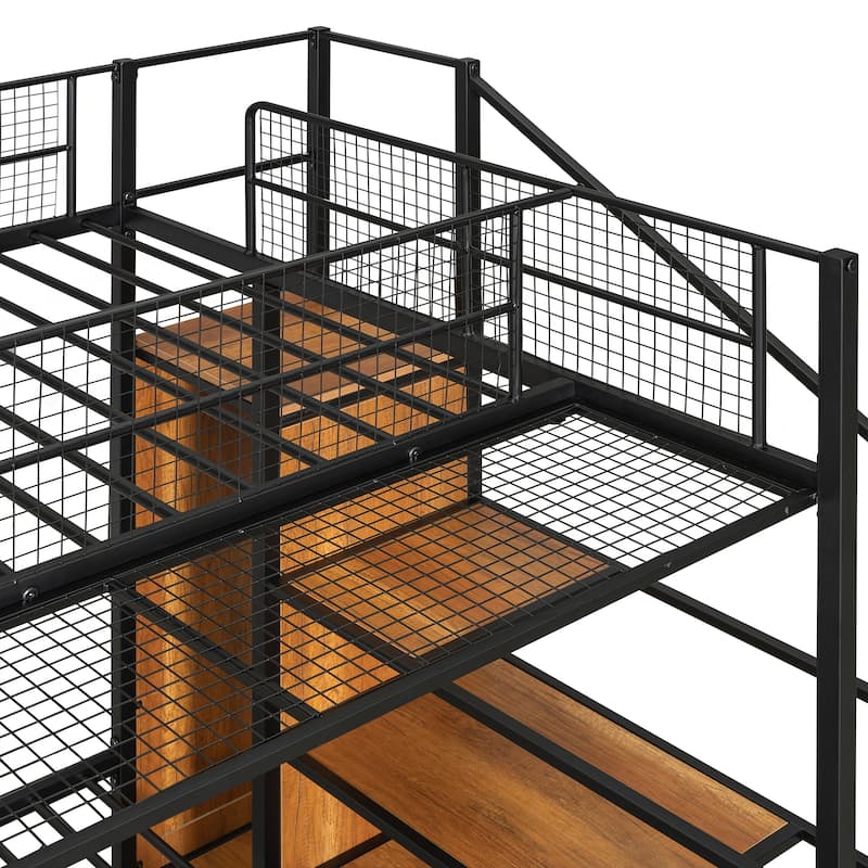 Twin Over Full Metal Bunk Bed