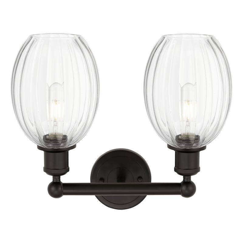 Innovations Lighting Endless Possibilities Edison - Preston - 2 Light 15" Bulb Shade Bath Vanity Light