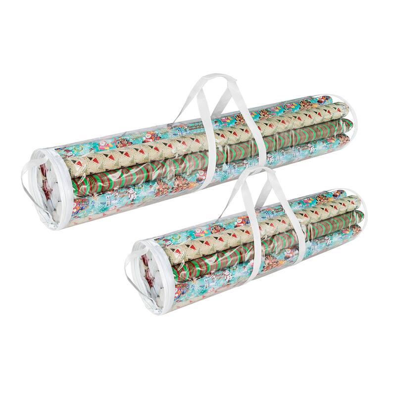 Wrapping Canvas Tiny Tim Totes - 2pk - Clear