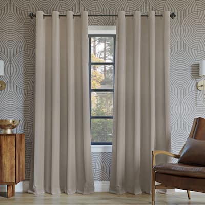 Sun Zero Oslo Theater Grade Extreme Total Blackout Grommet 1-Piece Curtain Panel, Single Panel