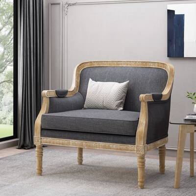 French Country Inspiration Design Upholstered Club Chair