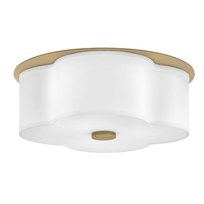 Hinkley Lighting 46443 Delaney 3 Light 20" Wide Flush Mount Drum