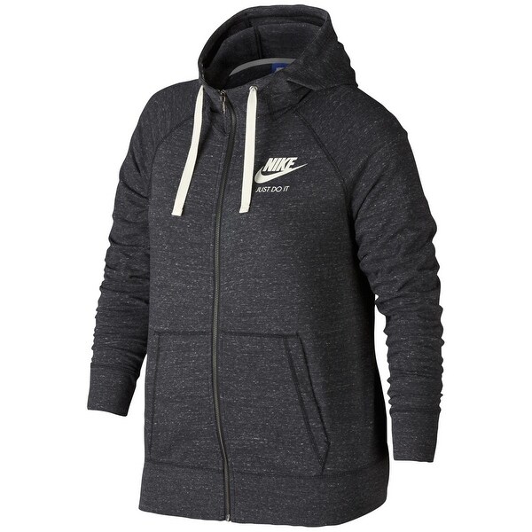 womens gray nike hoodie