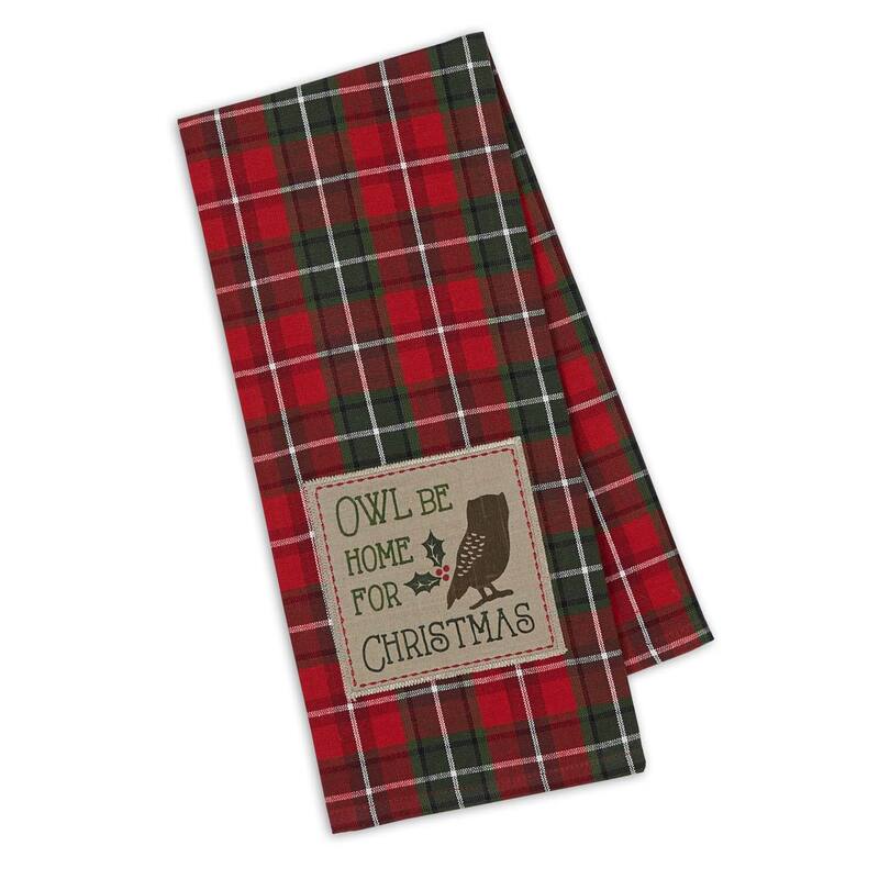 DII Assorted Christmas Printed Dishtowel