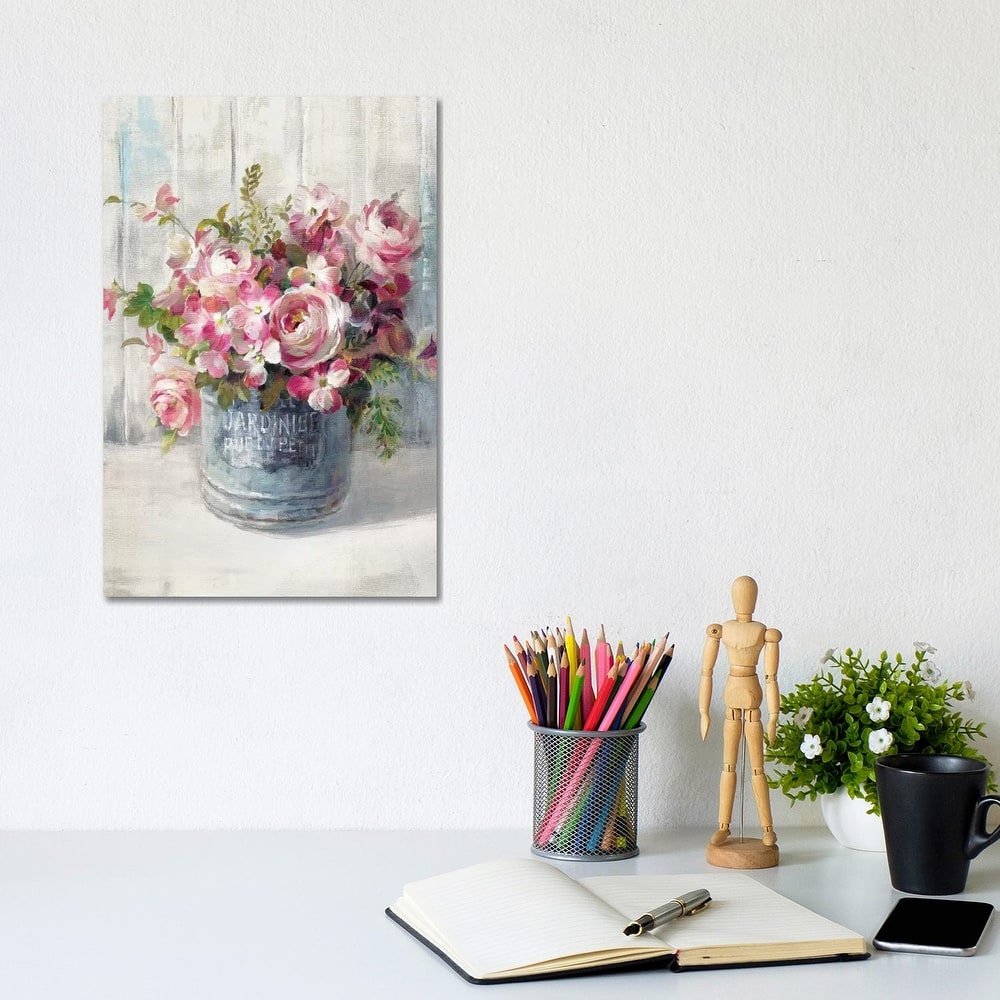 iCanvas "Garden Blooms I" by Danhui Nai Canvas Print