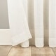 preview thumbnail 7 of 18, No. 918 Amalfi Linen Blend Semi-Sheer Rod Pocket 1-Piece Curtain Panel, Single Panel