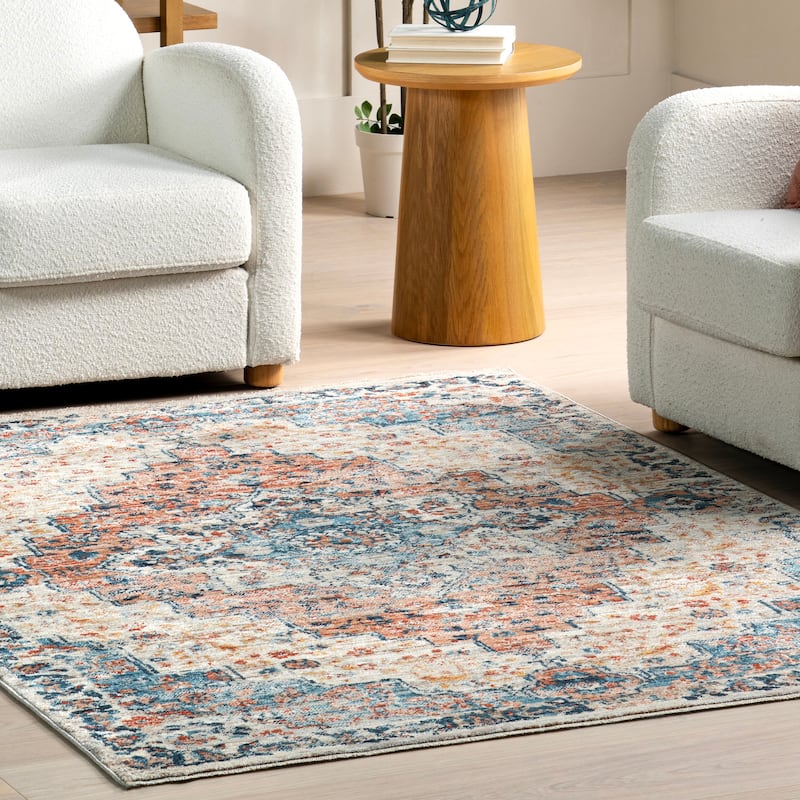 Nuloom Diana Medallion Vintage Area Rug