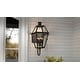 preview thumbnail 7 of 5, Rue De Royal 4-Light Earth Black Outdoor Wall Lantern