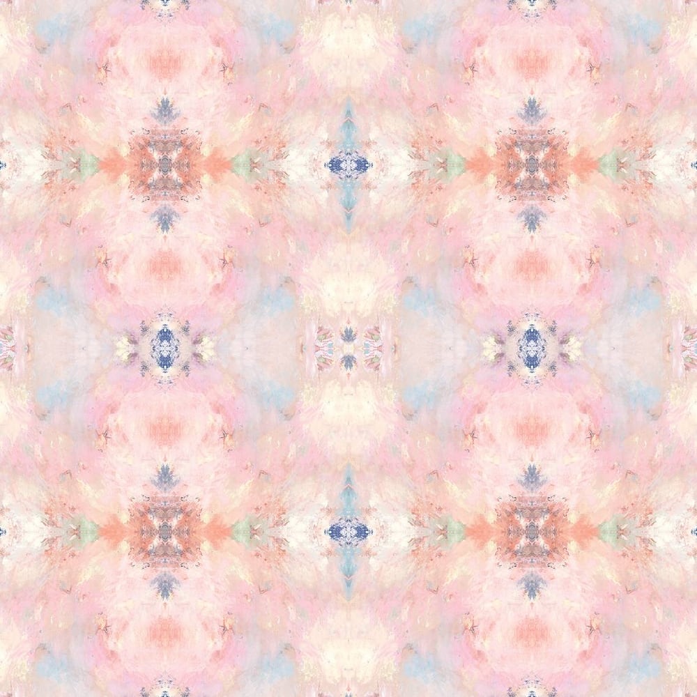 Daisy Bennett Designs Kaleidoscope Nonwoven Unpasted Wallpaper