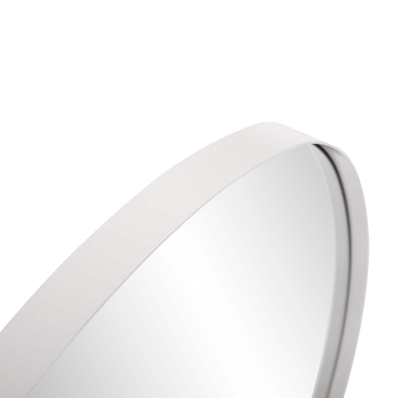 Allan Andrews Contemporary Asymmetrical Metal Framed Wall Mirror