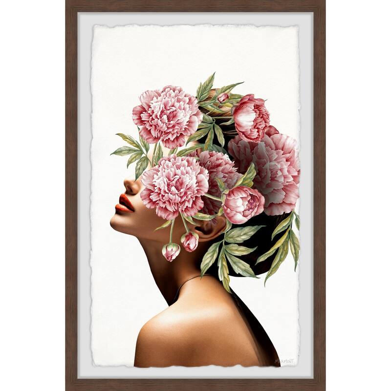 Detailed Beauty Framed Wall Art, Elegant Home Touch - Sophisticated Artwork for Refined Décor