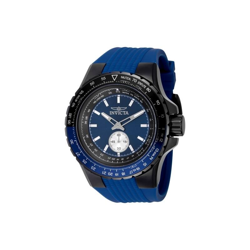 Invicta Men's 49300 Aviator Quartz Multifunction Blue Dial Watch