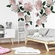 preview thumbnail 2 of 5, Walplus Oversized Classic Roses Flowers Floral Wall Stickers Art Decor