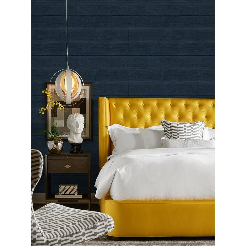 Luxe Haven Rustic Shiplap Peel and Stick Wallpaper