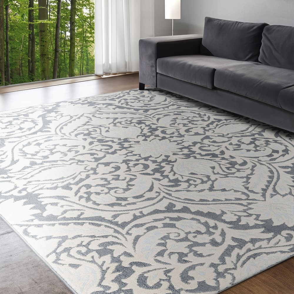 Carrington Farmhouse Floral & Botanical Indoor Area Rug