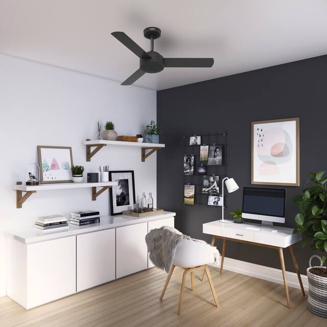 Hunter 52" and 44" Presto Ceiling Fan with Wall Control