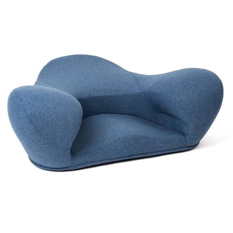 Alexia Meditation Seat (Fabric, Blue Angel)