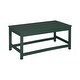 preview thumbnail 41 of 54, Laguna 36-inch Poly Eco-Friendly All Weather Coffee Table Dark Green