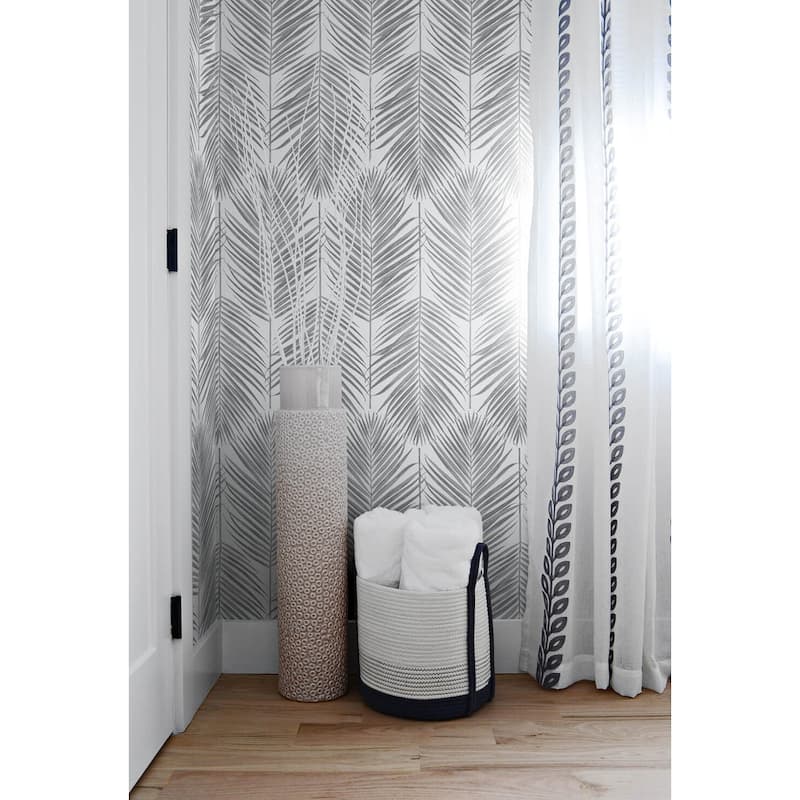 NextWall Paradise Palm Peel-and-Stick Wallpaper