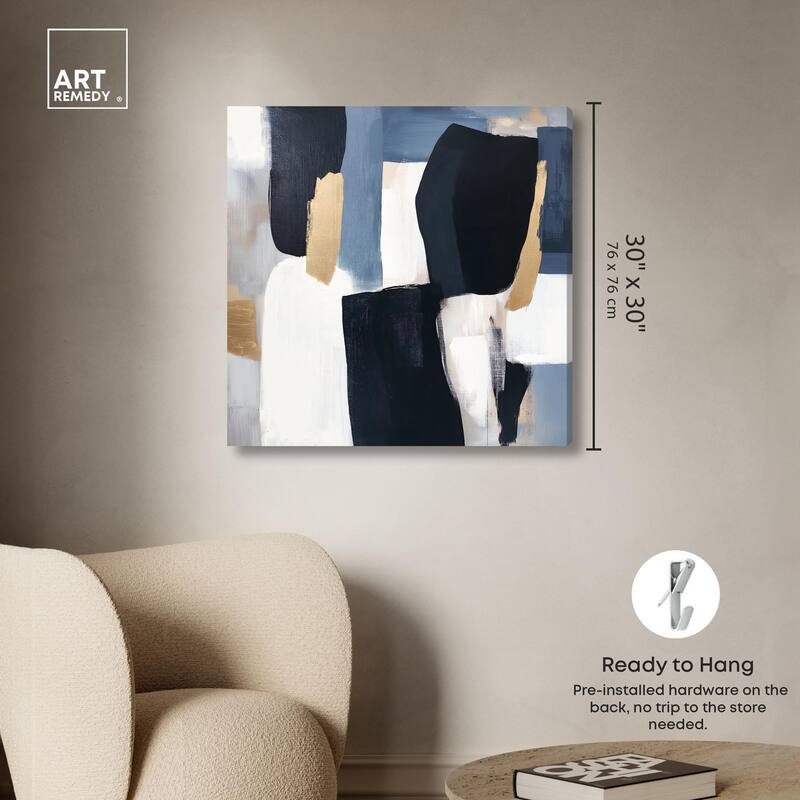Assembled Color Pallete I Canvas by Art Remedy, Gallery Wrapped