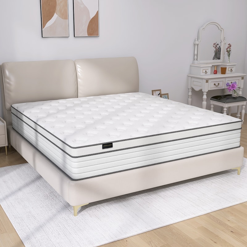 14 Inch Twin Size Hybrid Mattress Individual Pocket Springs with Foam
