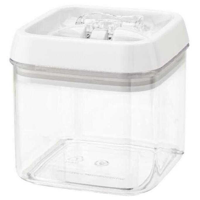 Rev-A-Shelf 1 Quart Clear Plastic Container with Locking Lid - Clear