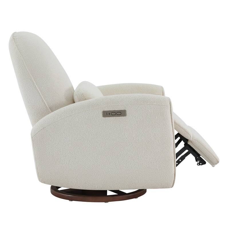 Power/ Manual Swivel Glider Recliner Chair Nursery Chair