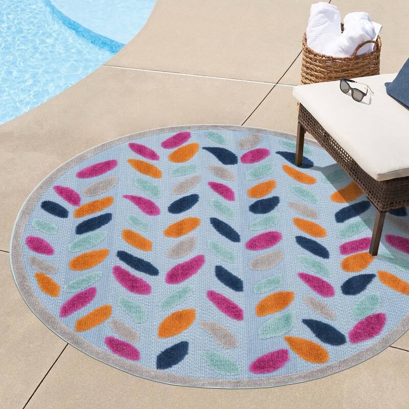 Outdoor Denver Collection Area Rug