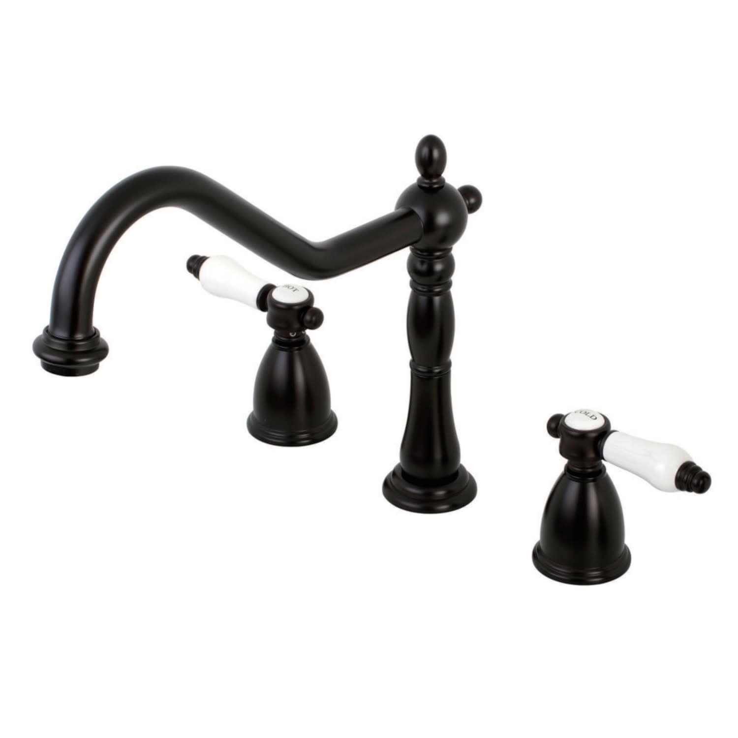Kingston Brass Bel-Air 1.8 GPM Widespread Kitchen Faucet