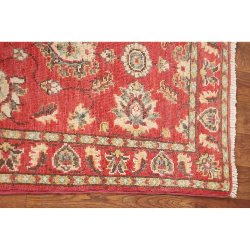 Oushak Oriental Runner Rug Handmade Wool Carpet - 2'0" x 6'0"