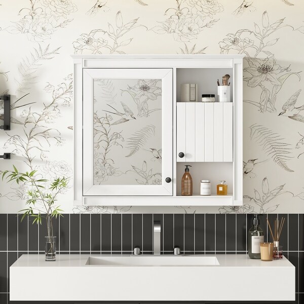 GDF Studio Wellston Bathroom Storage Cabinet