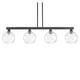Option Matte Black / Clear Water Glass